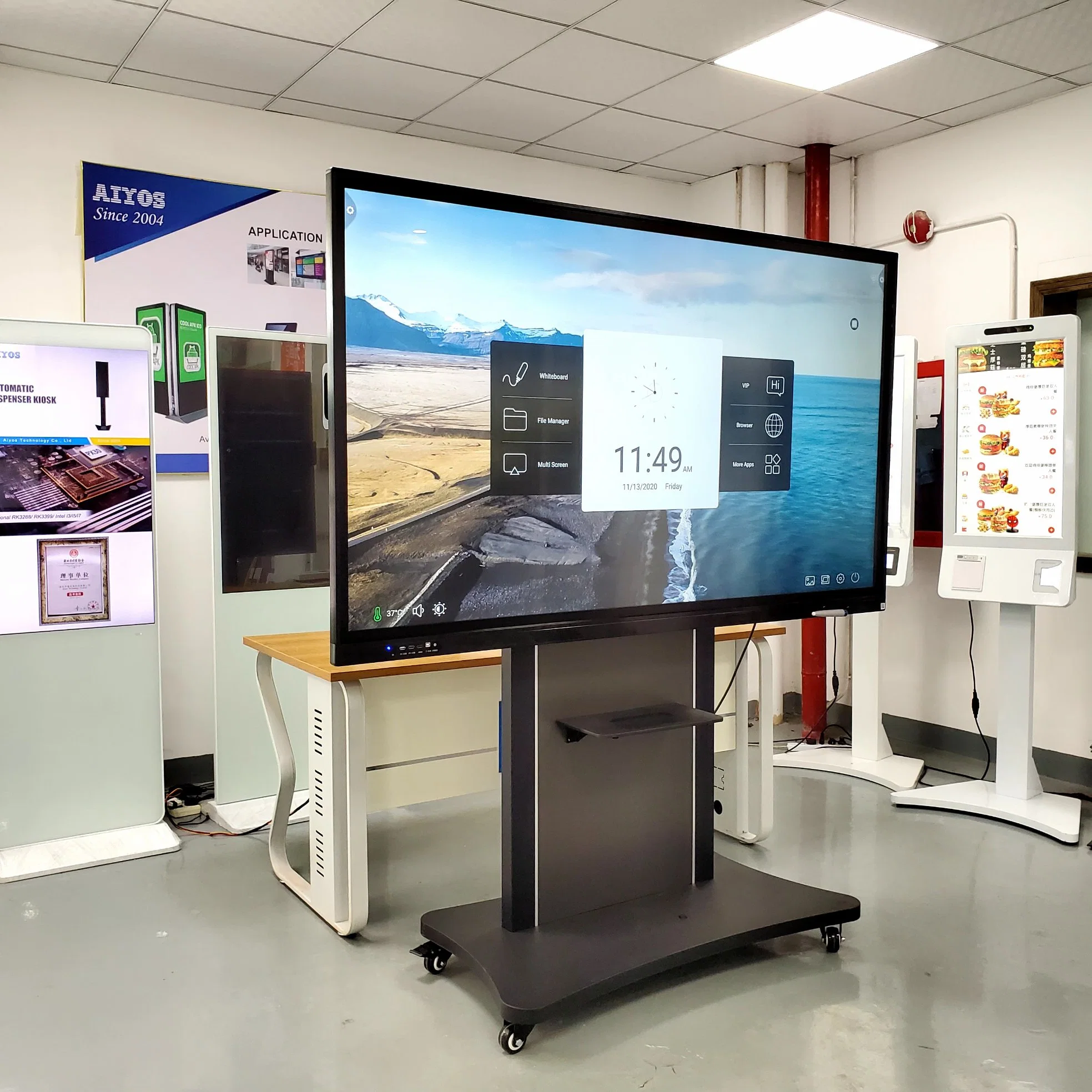 100 inch digital board